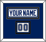 Tampa Bay Nameplate & Number (Shoulder) - Road White - Triple Mat 3