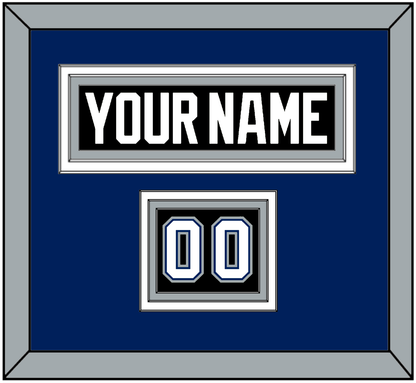 Tampa Bay Nameplate & Number (Shoulder) - Road Black (2001-2007) - Premier Tier 3