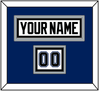 Tampa Bay Nameplate & Number (Shoulder) - Home White (2001-2007) - Premier Tier 3