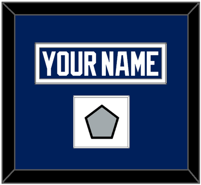 Tampa Bay Nameplate & 2020 Or 2021 Stanley Cup Finals Patch - Home Blue - Essential Tier 2