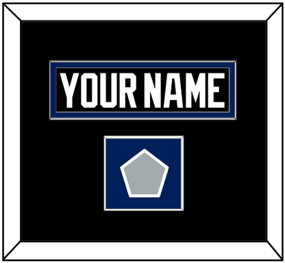 Tampa Bay Nameplate & 2004 Stanley Cup Finals Jersey Patch - Road Black (2001-2007) - Essential Tier 2