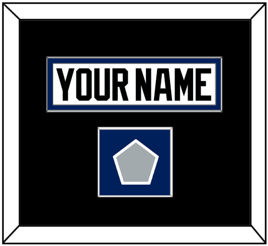 Tampa Bay Nameplate & 2004 Stanley Cup Finals Jersey Patch - Home White (2001-2007) - Essential Tier 2
