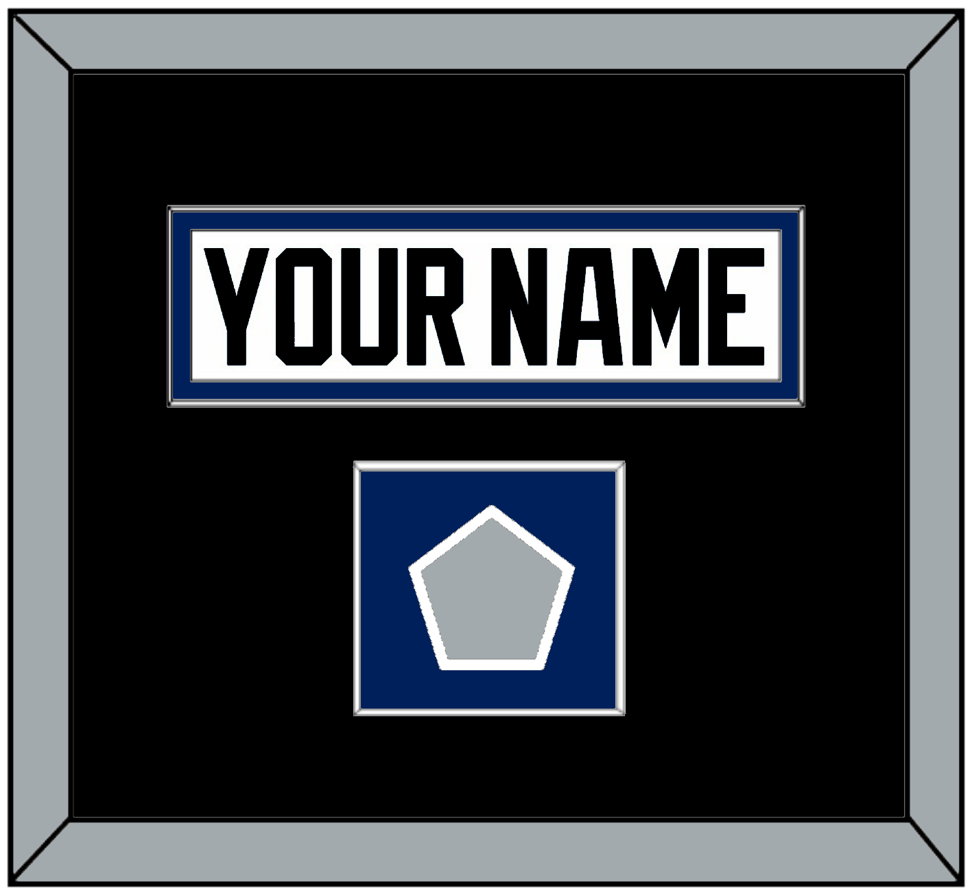 Tampa Bay Nameplate & 2004 Stanley Cup Finals Jersey Patch - Home White (2001-2007) - Essential Tier 2