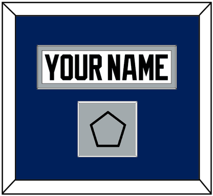 Tampa Bay Nameplate & 2004 Stanley Cup Finals Jersey Patch - Home White (2001-2007) - Essential Tier 3