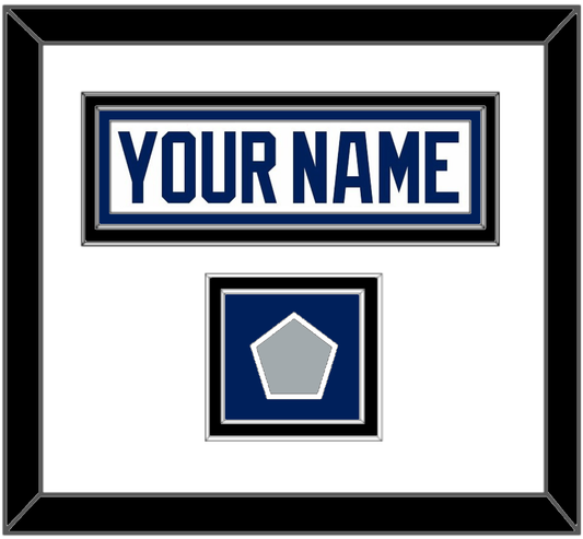 Tampa Bay Nameplate & 2020 Or 2021 Stanley Cup Finals Patch - Road White - Signature Tier 1