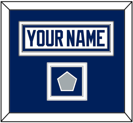 Tampa Bay Nameplate & 2020 Or 2021 Stanley Cup Finals Patch - Road White - Signature Tier 2