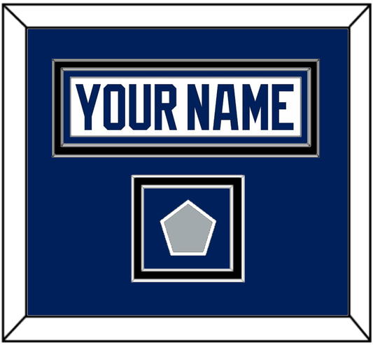 Tampa Bay Nameplate & 2020 Or 2021 Stanley Cup Finals Patch - Road White - Signature Tier 3