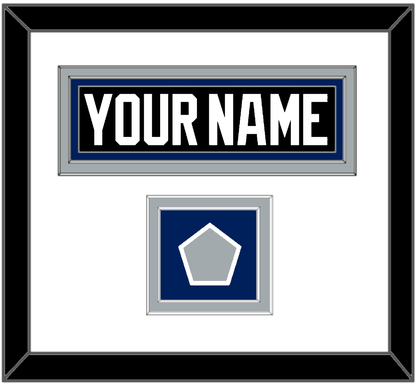 Tampa Bay Nameplate & 2004 Stanley Cup Finals Jersey Patch - Road Black (2001-2007) - Signature Tier 1