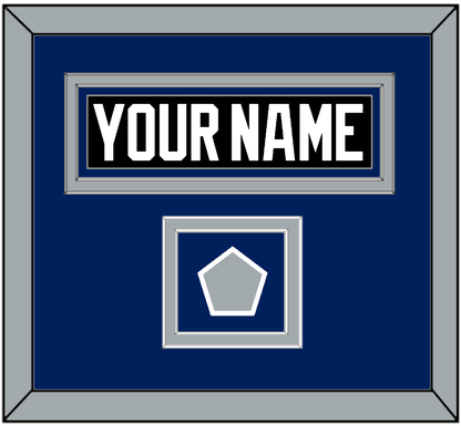 Tampa Bay Nameplate & 2004 Stanley Cup Finals Jersey Patch - Road Black (2001-2007) - Signature Tier 3
