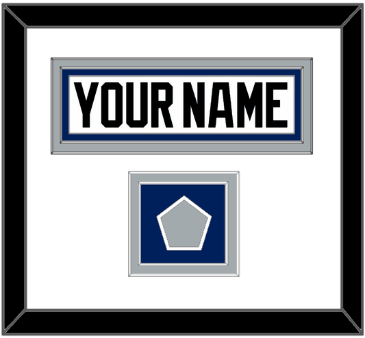 Tampa Bay Nameplate & 2004 Stanley Cup Finals Jersey Patch - Home White (2001-2007) - Signature Tier 1