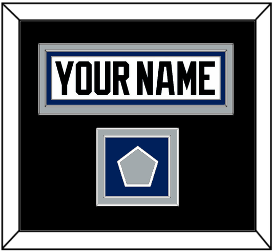 Tampa Bay Nameplate & 2004 Stanley Cup Finals Jersey Patch - Home White (2001-2007) - Signature Tier 2