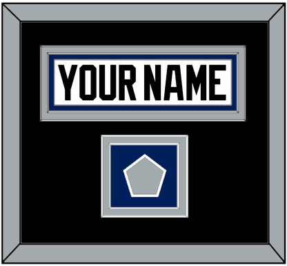 Tampa Bay Nameplate & 2004 Stanley Cup Finals Jersey Patch - Home White (2001-2007) - Signature Tier 2