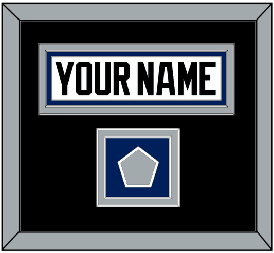 Tampa Bay Nameplate & 2004 Stanley Cup Finals Jersey Patch - Home White (2001-2007) - Signature Tier 2