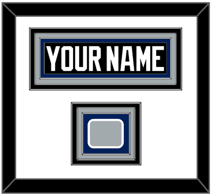 Tampa Bay Nameplate & 2004 Stanley Cup Finals Jersey Patch - Road Black (2001-2007) - Premier Tier 1
