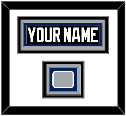 Tampa Bay Nameplate & 2004 Stanley Cup Finals Jersey Patch - Road Black (2001-2007) - Premier Tier 1