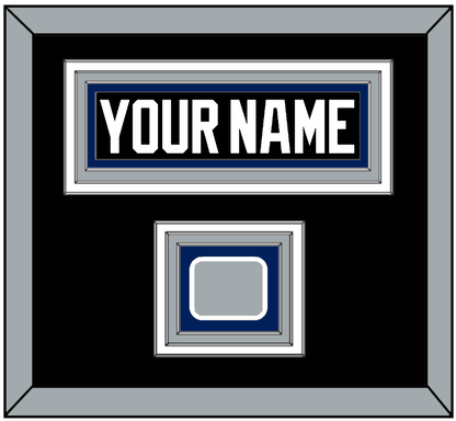 Tampa Bay Nameplate & 2004 Stanley Cup Finals Jersey Patch - Road Black (2001-2007) - Premier Tier 2