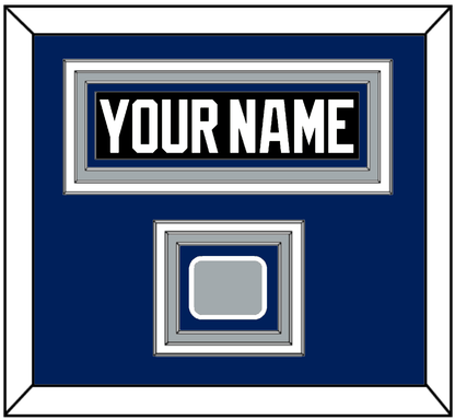 Tampa Bay Nameplate & 2004 Stanley Cup Finals Jersey Patch - Road Black (2001-2007) - Premier Tier 3