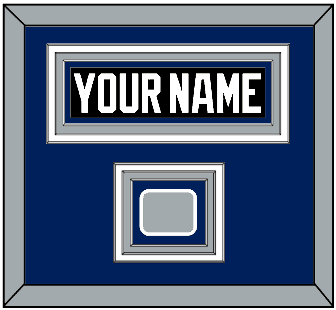 Tampa Bay Nameplate & 2004 Stanley Cup Finals Jersey Patch - Road Black (2001-2007) - Premier Tier 3
