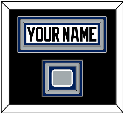 Tampa Bay Nameplate & 2004 Stanley Cup Finals Jersey Patch - Home White (2001-2007) - Premier Tier 2