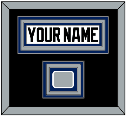 Tampa Bay Nameplate & 2004 Stanley Cup Finals Jersey Patch - Home White (2001-2007) - Premier Tier 2