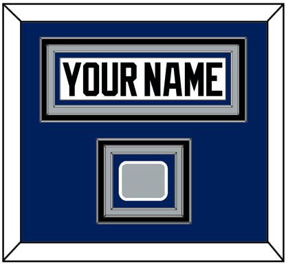 Tampa Bay Nameplate & 2004 Stanley Cup Finals Jersey Patch - Home White (2001-2007) - Premier Tier 3