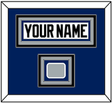 Tampa Bay Nameplate & 2004 Stanley Cup Finals Jersey Patch - Home White (2001-2007) - Triple Mat 3