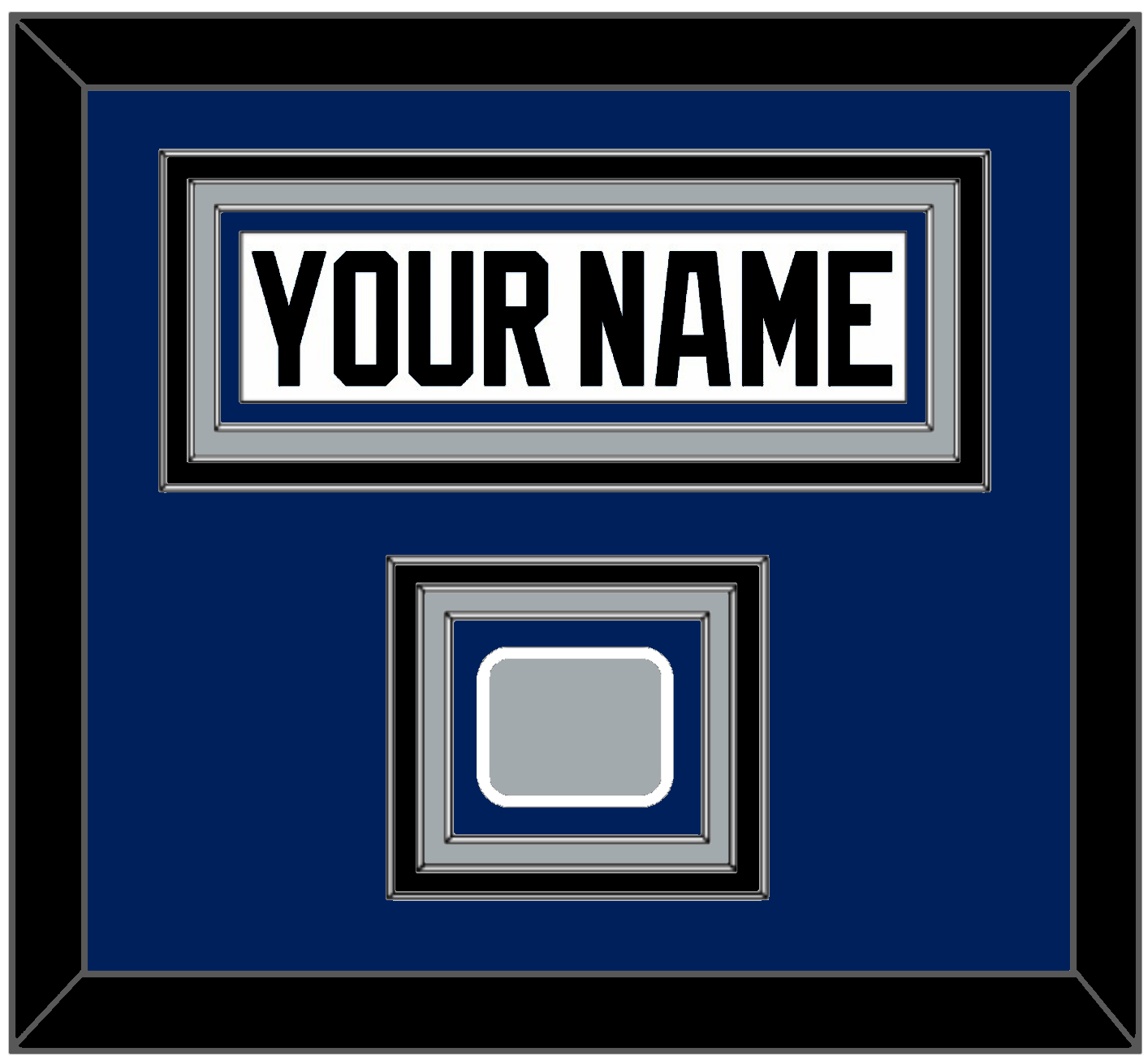 Tampa Bay Nameplate & 2004 Stanley Cup Finals Jersey Patch - Home White (2001-2007) - Premier Tier 3