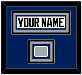 Tampa Bay Nameplate & 2004 Stanley Cup Finals Jersey Patch - Home White (2001-2007) - Triple Mat 3