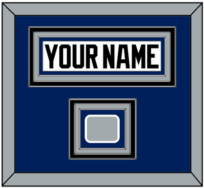 Tampa Bay Nameplate & 2004 Stanley Cup Finals Jersey Patch - Home White (2001-2007) - Premier Tier 3