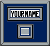 Tampa Bay Nameplate & 2004 Stanley Cup Finals Jersey Patch - Home White (2001-2007) - Triple Mat 3