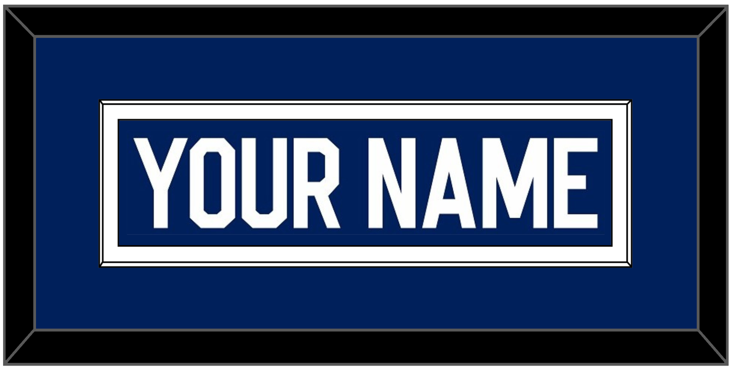 Toronto Nameplate - Home Blue (2010-2016) - Essential Tier 1
