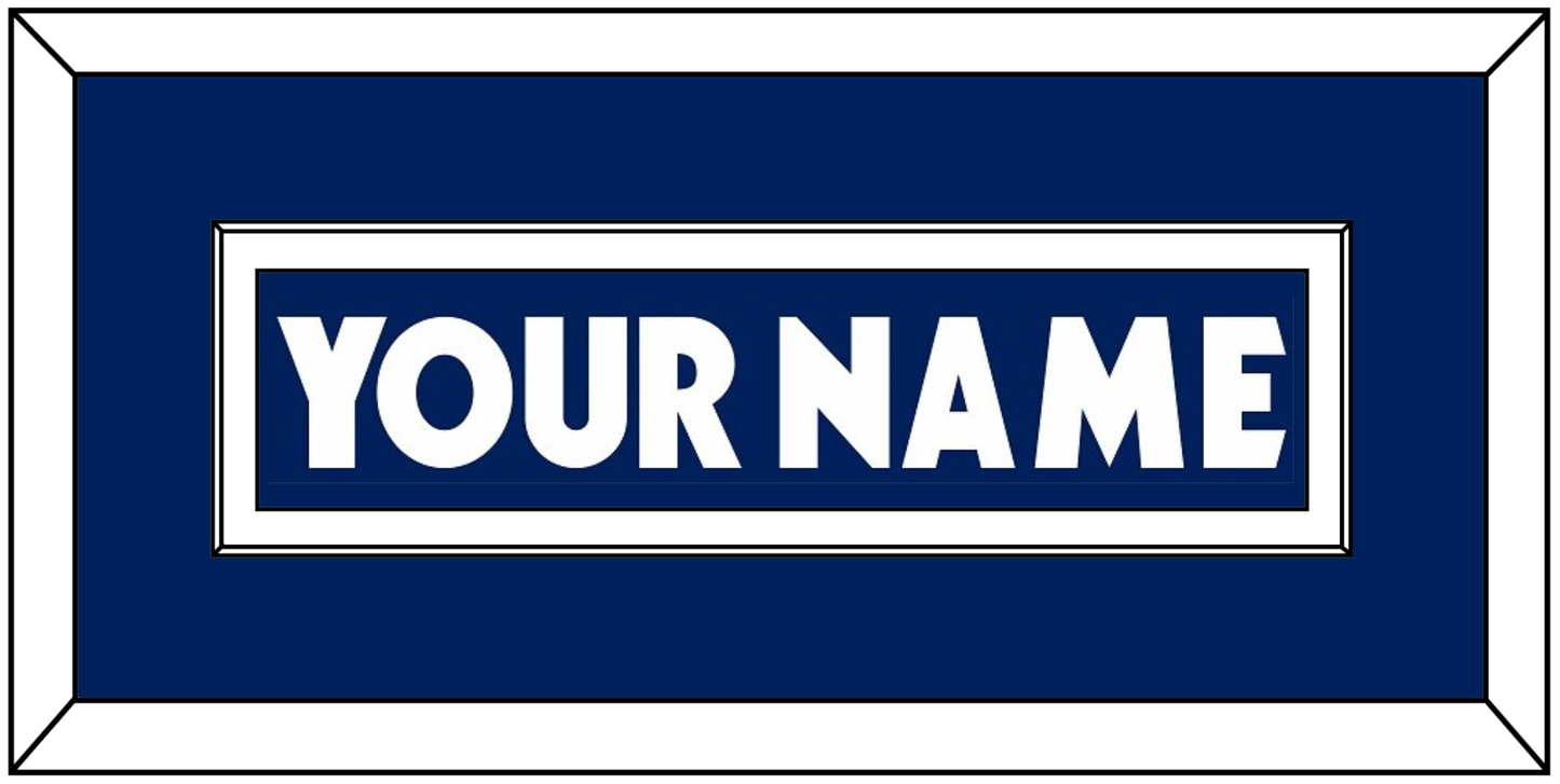 Toronto Nameplate - Home Blue (2007-2010) - Essential Tier 1