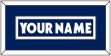 Toronto Nameplate - Home Blue (2007-2010) - Single Mat 1
