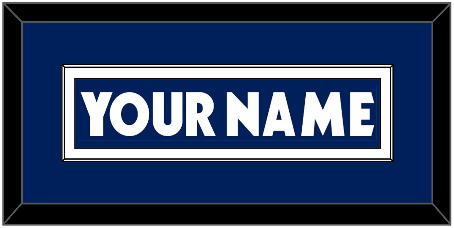 Toronto Nameplate - Home Blue (2007-2010) - Essential Tier 1