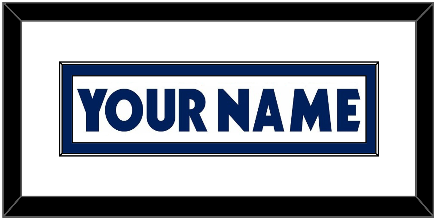 Toronto Nameplate - Road White (2007-2010) - Essential Tier 1