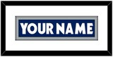 Toronto Nameplate - Road/Home Blue (2000-2007) - Single Mat 1