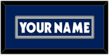 Toronto Nameplate - Road/Home Blue (2000-2007) - Single Mat 2