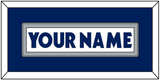 Toronto Nameplate - Home/Road White (2000-2007) - Single Mat 2