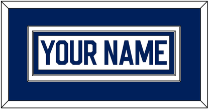 Toronto Nameplate - Road White - Signature Tier 1