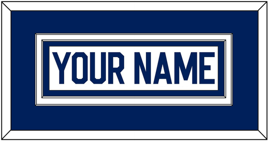 Toronto Nameplate - Road White - Signature Tier 1