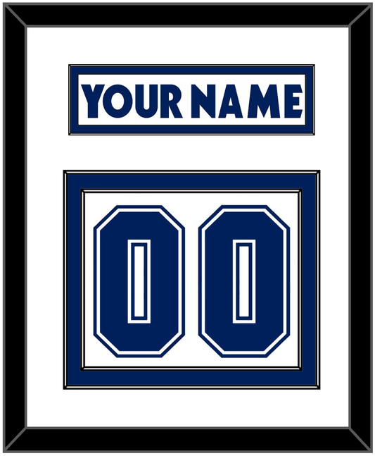 Toronto Nameplate & Number (Back) - Road White (2007-2010) - Signature Tier 1