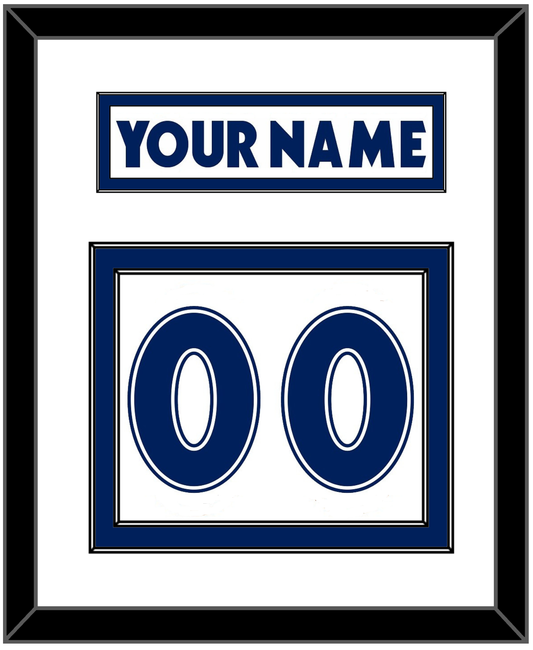 Toronto Nameplate & Number (Back) - Home White (1997-2000) - Signature Tier 1