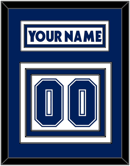 Toronto Nameplate & Number (Back) - Road White (2007-2010) - Premier Tier 1