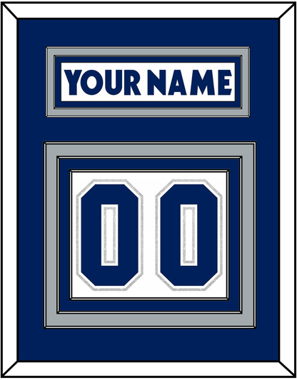 Toronto Nameplate & Number (Back) - Home/Road White (2000-2007) - Premier Tier 2