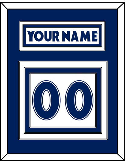 Toronto Nameplate & Number (Back) - Home White (1997-2000) - Premier Tier 1