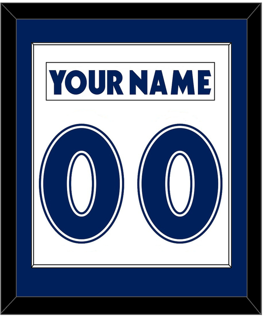 Toronto Nameplate & Number (Back) Combined - Home White (1997-2000) - Essential Tier 1