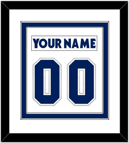 Toronto Nameplate & Number (Back) Combined - Home/Road White (2000-2007) - Signature Tier 1