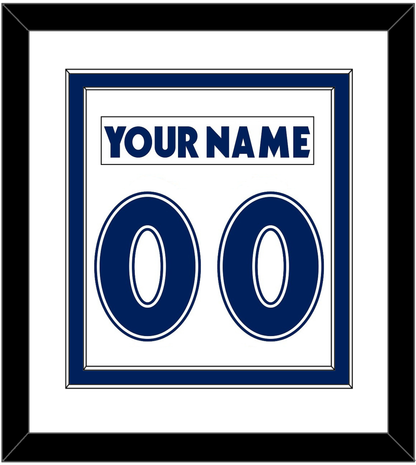 Toronto Nameplate & Number (Back) Combined - Home White (1997-2000) - Signature Tier 1