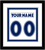 Toronto Nameplate & Number (Back) Combined - Home White (1997-2000) - Double Mat 1