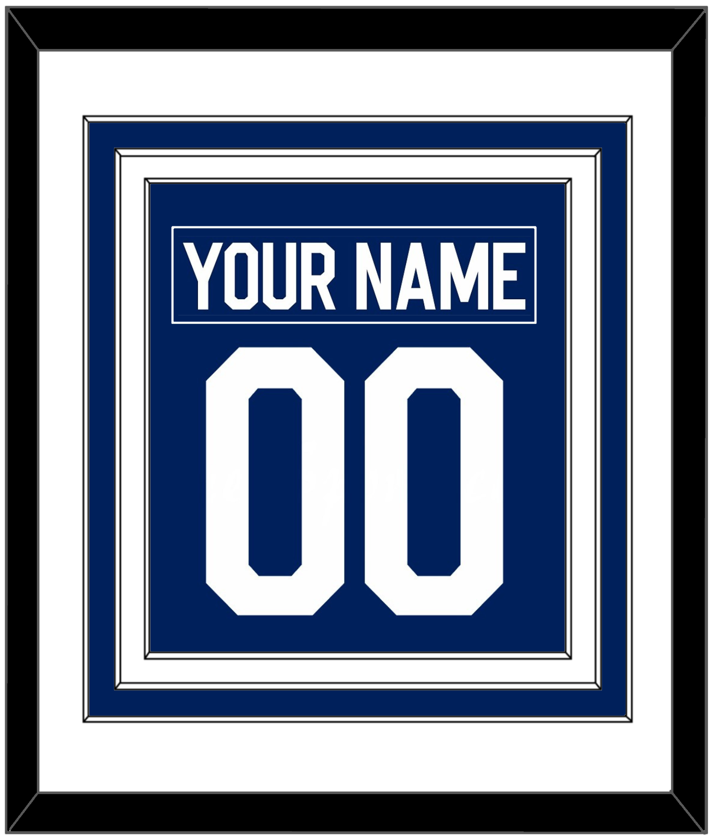 Toronto Nameplate & Full-Size Number - Combined